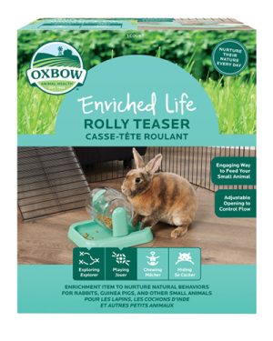 Oxbow Enriched Life Rolly Teaser Feeder Toy
